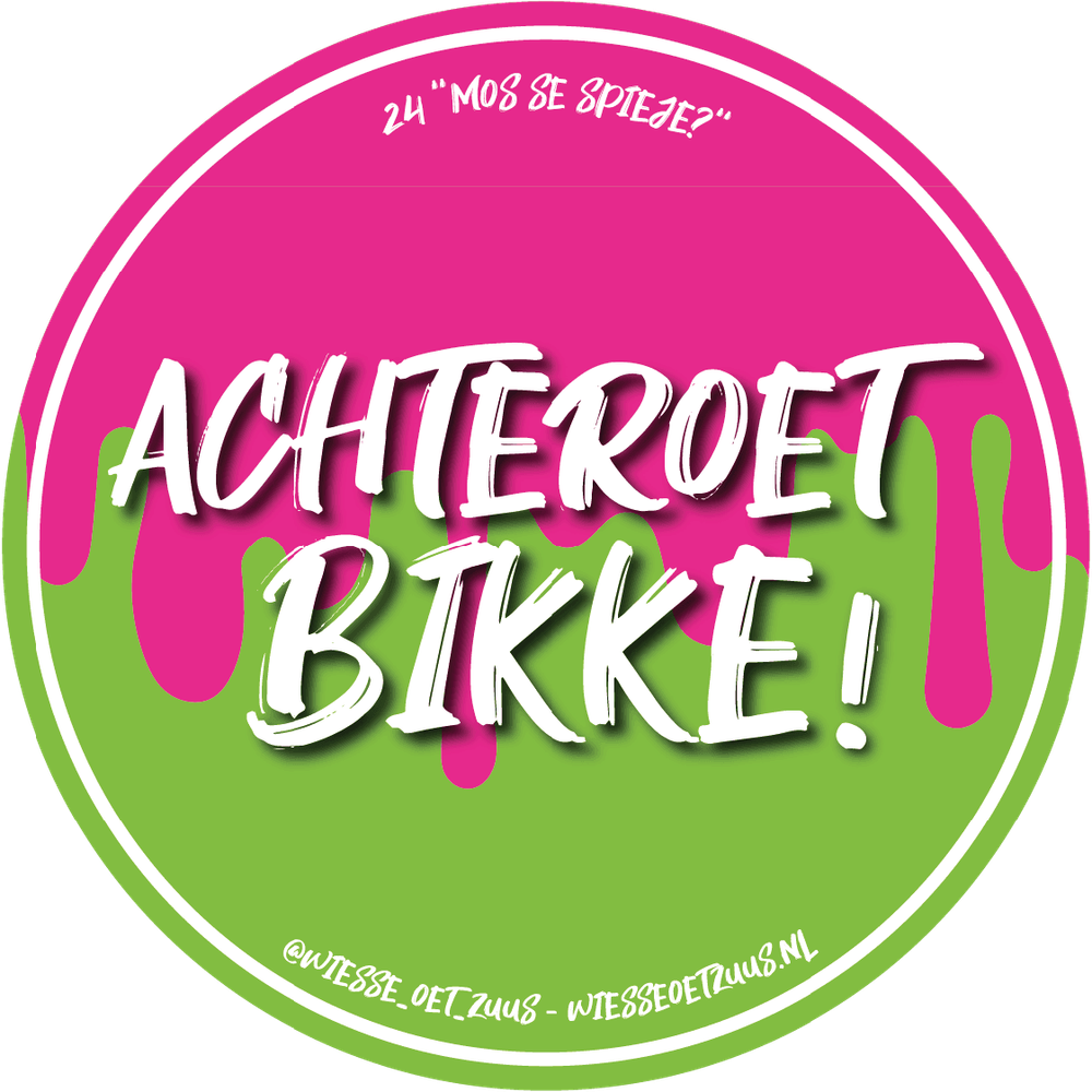 Achteroet bikke!